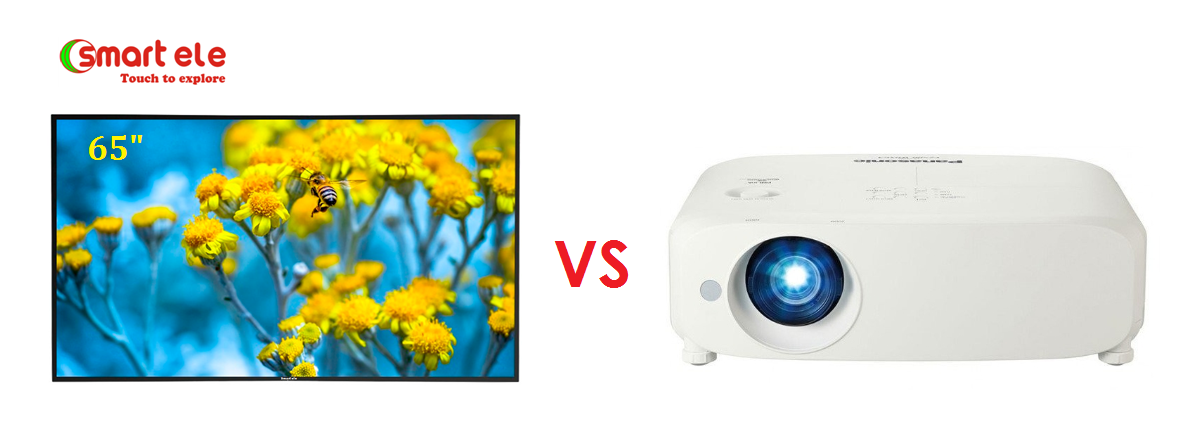 N&ecirc;n mua m&aacute;y chiếu hay tivi để tiện cho việc dạy học?